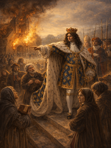 1685 – Louis XIV révoque l’édit de Nantes