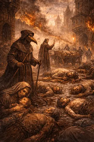 Peste noire en Europe 1347