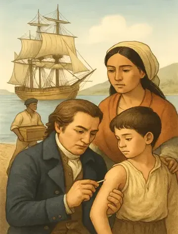 1513 expedition-vaccinal-variole-american
