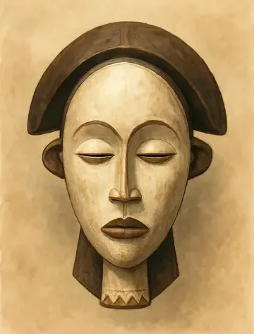 1800 masques fang gabon