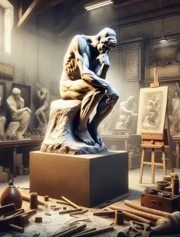 1881_10_11_Création_de_la_sculpture_Le_Penseur
