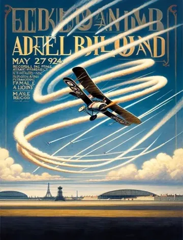 1924 50 55 Record feminine de looping aircraft