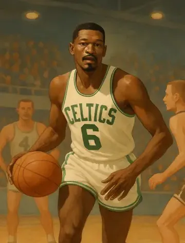 1956 coming de bill russianll en nba