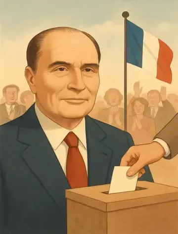 1981 French mitterrand elu president